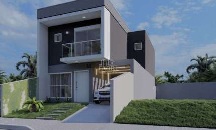 Casa em condomínio fechado com 3 quartos à venda na Professora Valdomira Zortea, 350, Umbará, Curitiba por R$ 690.000