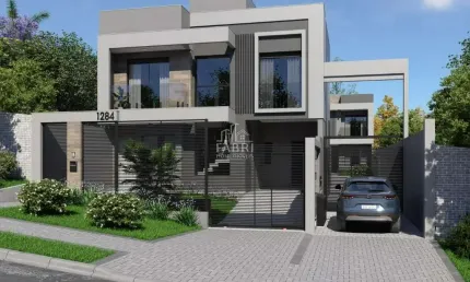 Casa em condomínio fechado com 3 quartos à venda na rua luiz barreto murat, 1284, bairro alto, curitiba por r$ 699.000