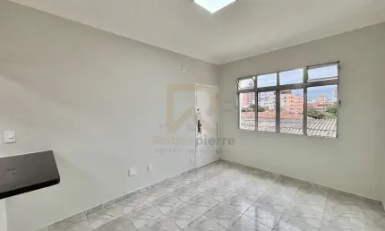 Apartamento de dois dormitórios no bairro aparecida - santos