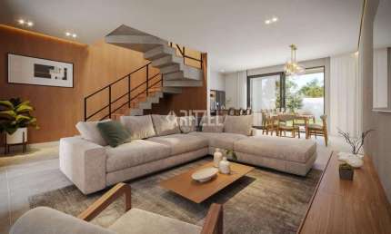 Casas em Construção padrão Classe A, 160,685 m² construídos.