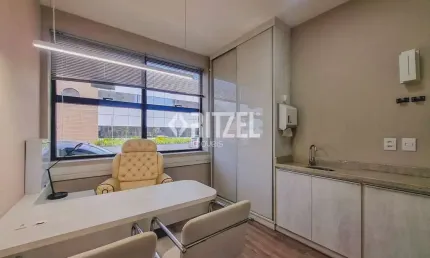 Sala mobiliada para locação, Centro, São Leopoldo, RS