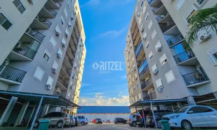 Apartamento para Locação 2 Quartos, 1 Vaga, 51.13M², Santo Afonso, Novo Hamburgo - RS
