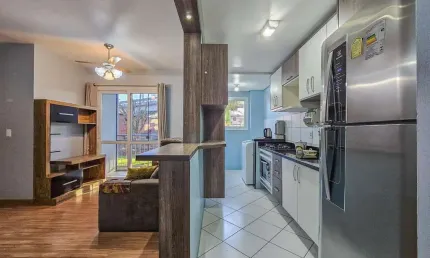 Apartamento para locação 2 quartos, 1 vaga, 57m², industrial, novo hamburgo - rs