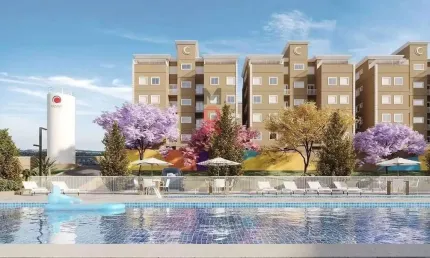 Apartamento para Venda em Guarulhos, Vila Alzira, 2 dormitórios, 2 banheiros, 1 vaga