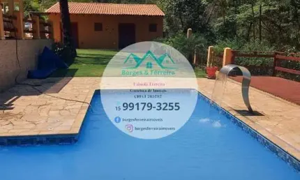 Chácara  para venda ou  locação de temporada , vale do sol, votorantim, sp
