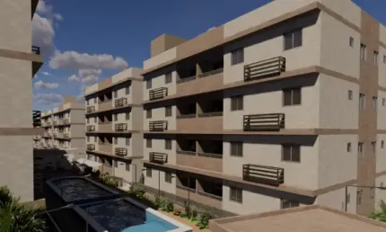 Apartamento à venda no josé américo com 2 quartos, sendo 1 suíte