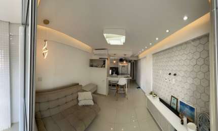 Apartamento Mobiliado de Luxo – Frente para o Mar, Pronto para Morar!