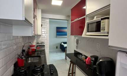 Apartamento à venda em Boa Viagem – Recife | 3 Quartos | 1 Suíte | Varanda Integrada | 60,21m² | Nascente