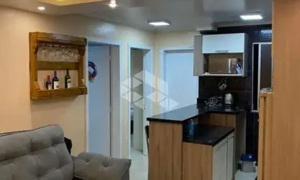 Apartamento  2 dormitórios, sala,  cozinha, 1 banheiro, 1 vaga, Canudos, Novo Hamburgo, aceita financiamento e FGTS.