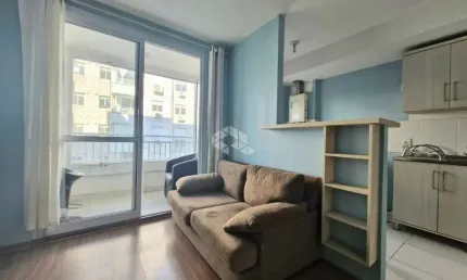 Apartamento  Semi Mobiliado, 2 dormitórios, sendo uma suíte, 50,64 m² privativos, Bairro Humaitá, Porto Alegre
