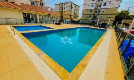 Apartamento térreo 43m² 2 dormitórios, 01 vaga de estacionamento, no bairro Fátima em Canoas