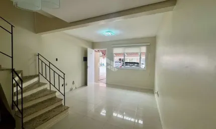 Sobrado com 2 dormitórios em condominio fechado em canoas /rs