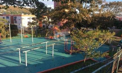 Apartamento 1 quarto com garagem rotativa e infra no Alto Teresópolis