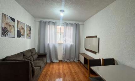 Apartamento 2 Dormitórios, MOBILIADO, 1 vaga rotariva, Bairro Rio Branco - Canoas