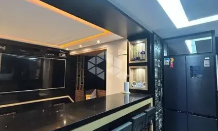 Apartamento com 02 quartos/dormitórios no bairro Jardim Eldorado, em Palhoça- SC