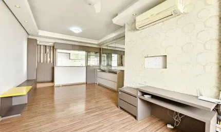 Apartamento à venda no Centro de Canoas RS - 3 dormitórios (1 suíte), 2 vagas, sacada com churrasqueira - Financia e aceita FGTS