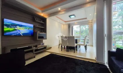 Apartamento mobiliado de 3 dormitórios sendo 1 suíte no bairro Bela Vista em Porto Alegre