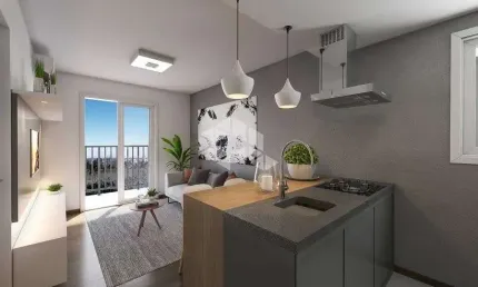 Apartamento com 1 quarto à venda na Rua Henri Dunant, 801, Operário, Novo Hamburgo
