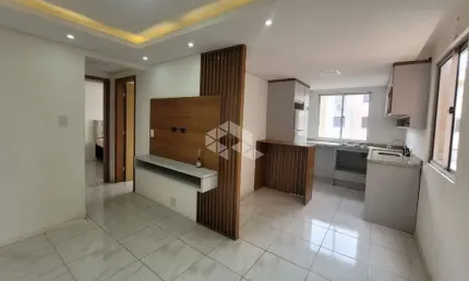 Apartamento  semi mobiliado com 2 dormitórios e 1 vaga