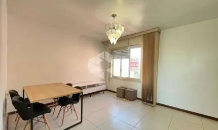 Apartamento 2 dormitórios, sala de estar ,sala de jantar, área  de serviço semi mobiliado -São Sebastião Esteio RS