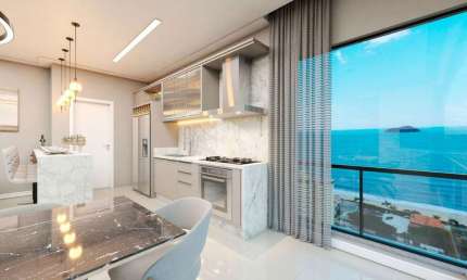 Apartamento com 3 quartos à 200 metros da praia em Balneário Piçarras