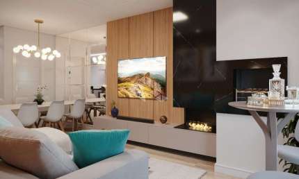 Apartamento 2 suítes, 75,22m² privativos, 1 vaga, no Centro de Gramado, a 5 minutos da Rua Coberta