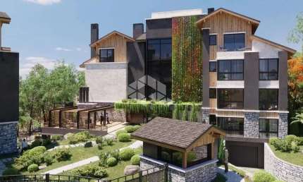 Apartamento de 2 dormitórios sendo 2 suítes, localizado no Residencial Vista do Vale em Gramado.