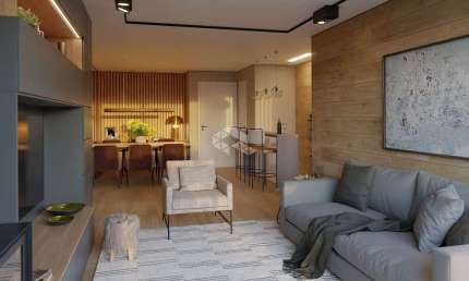 Apartamento de 2 dormitórios sendo 2 suítes, localizado no Residencial Vista do Vale em Gramado.