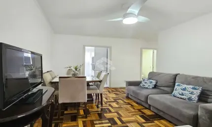 Apartamento 2 dormitórios semimobiliado, com vaga de garagem no Humaitá, Porto Alegre