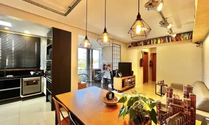 Apartamento 2 dormitórios, semimobiliado, suíte, sacada com churrasqueira, 2 vagas cobertas,próx à Maurício Cardoso, Centro de NH
