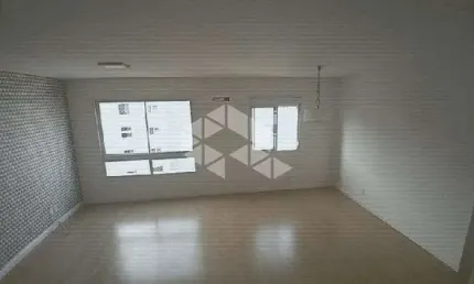 Apartamento semimobiliado 76m², 2 dormitórios,  01 suíte, sala e cozinha integrados e churrasqueira
