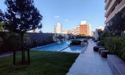 Apartamento  1 dorm. com garagem coberta atmosfera praia de belas
