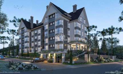Lançamento em Gramado apartamento com 2 dormitórios