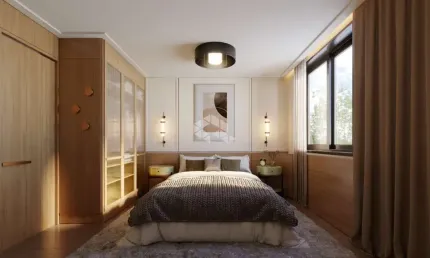 Apartamento 01 dormitório, 54,53m², 1 vaga, no centro de gramado