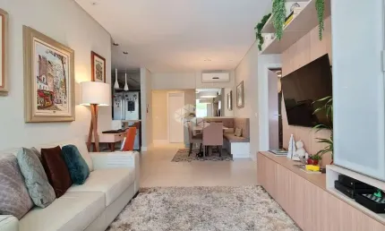 Apartamento de alto padrão com 2 suítes e 2 vagas de garagem no bairro joão paulo em florianópolis/sc