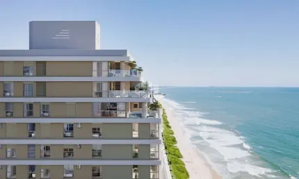 Apartamento Frente Mar Vista Permanente na Praia do Tabuleiro em Barra Velha