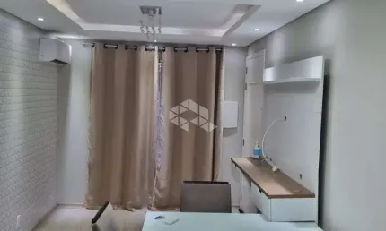 Apartamento 2 dormitórios, 1 banheiro, 1vaga, semi-mobiliado em Canoas