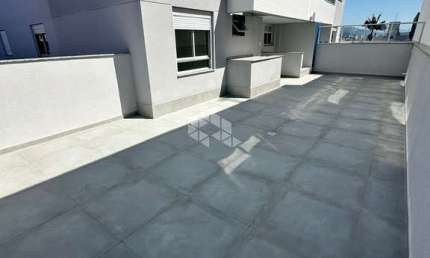 Apartamento com 2 quartos/dormitórios com suíte no bairro Barreiros - Terraço, em São José- SC