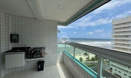 Apartamento a venda na praia grande, no bairro real, com 2 quartos 1 suite e 1 vaga