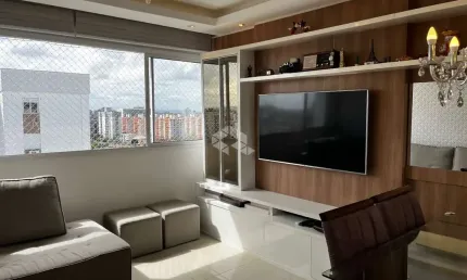 Apartamento semi mobiliado com 3 dormitórios e 2 vagas à venda próximo ao Iguatemi