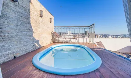 Cobertura Duplex de 3 dormitórios e 2 vagas de garagem no Bela Vista!