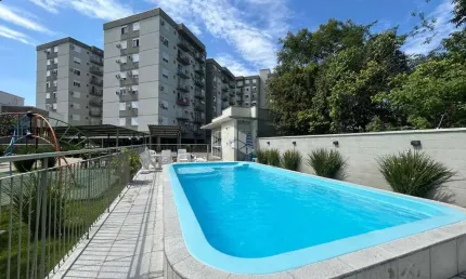 Apartamento semimobiliado de 2 dormitórios no Residencial Aurora!