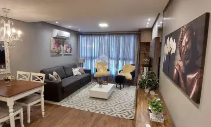 Apartamento de 68,66m2 com 02 dormitorios localizado na avenida central em Gramado