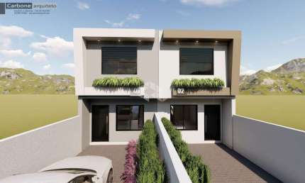 Sobrado novo com 65,80 m² e 2 dormitórios - São José, Canoas/RS.