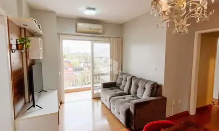 Apartamento 2 dormitórios sendo 1 suíte, sacada com churrasqueira, bairro Centro, São Leopoldo