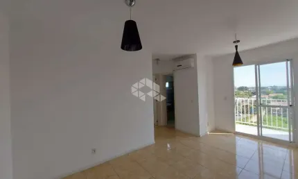 Apartamento 2 quartos, sala de estar e jantar com sacada e churrasqueira, 1 vaga, 55 m2 privativos no Residencial Village Toscana - Bairro Fátima - Ca
