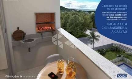 Apartamento com 2 quartos/dormitórios no bairro Rio Caveiras, em Biguaçu- SC