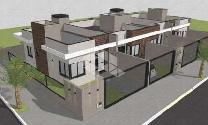 Casa geminada com dois quartos no Bairro São Francisco Farroupilha RS