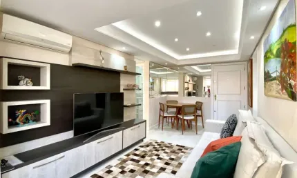 Lindo apartamento totalmente mobiliado e decorado à venda no bairro são sebastião em porto alegre.