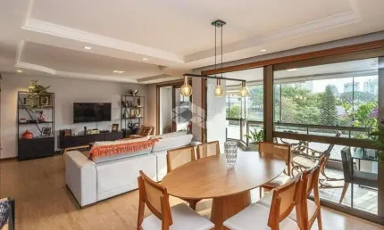 Apartamento de 3 dormitórios sendo 1 suíte; 2 vagas de garagem, no bairro três figueiras.